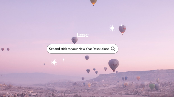 Setting and sticking to new year resolutions